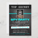 Search for secret agent invitations Mystery
