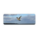 Search for flight return address labels Sky