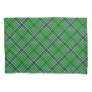 Search for green plaid pillowcases Scotland