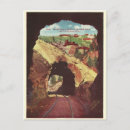 Search for tunnels postcards Train