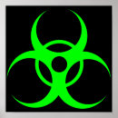 Search for radioactive posters Black