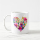 Search for purple orange mugs Heart