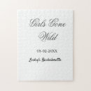 Search for bride puzzles Bachelorette party