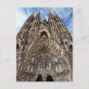 Search for gaudi cathedral postcards Spain