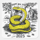 Search for year of the snake stickers Animal