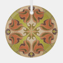 Search for stained glass pattern christmas tree decorations Illustration