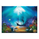 Search for sunken posters Underwater