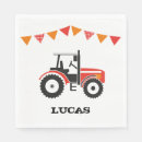Search for red tractor napkins Party