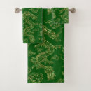 Search for dark green bath towels Pattern