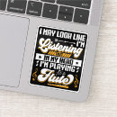 Search for flute player stickers Orchestra