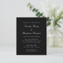 Search for black background wedding invitations Formal