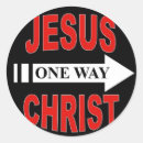 Search for jesus the way stickers Christian