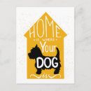 Search for home sweet home postcards Dog