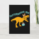 Search for dinosaur easter cards T rex