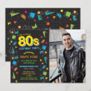 Search for 1980s birthday invitations Party
