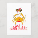 Search for maryland postcards Crab