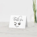 Search for lashes thank you cards Eyes