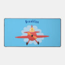 Search for cartoon plane mousepads Pilot