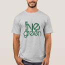 Search for environmental messages tshirts Green