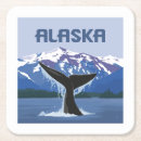 Search for whales coasters Alaska