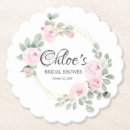 Search for bridal shower coasters Eucalyptus