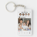 Search for instagram key rings Family photo collage