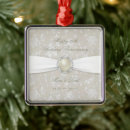 Search for 30th wedding anniversary christmas tree decorations Pearl