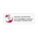 Search for happy mothers day return address labels Flowers