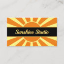 Search for sunshine business cards Tanning