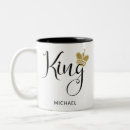 Search for king crown mugs Typography