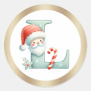 Search for l initials labels Santa