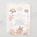 Search for sea creature baby shower invitations Mother to be