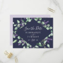 Search for purple lavender navy blue invitations For her