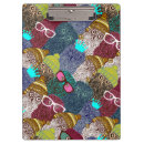 Search for new year clipboards Seamless pattern