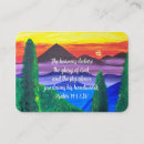 Search for psalm business cards Scripture