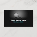 Search for inspector business cards Investigator