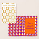Search for foil halloween invitations Orange