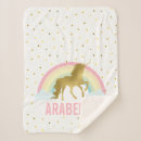 Search for unicorn blankets Rainbow