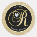 Search for gold r monogram stickers Glitter