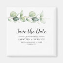 Search for save the date square magnets Typography