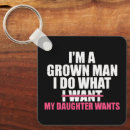 Search for funny daughter key rings Dad joke