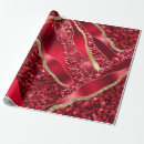 Search for red foil wrapping paper Glitter