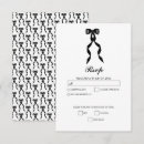 Search for bows rsvp cards Elegant