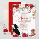 Search for cowgirl quinceanera invitations Western