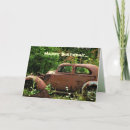 Search for vintage car birthday cards Transportation