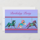 Search for carousel 1st birthday invitations Party