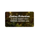 Search for enchanted forest return address labels Whimsical