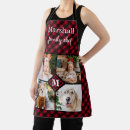 Search for red monogram aprons Photo collage
