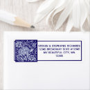 Search for delft blue return address labels Chinoiserie