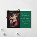 Search for vintage catholic christmas cards Holy family